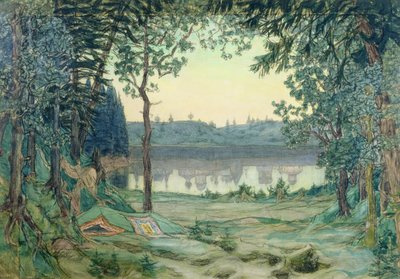 Stage Design for Rimsky-Korsakov